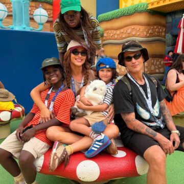 Giovanna Ewbank compartilha fotos de viagem com Bruno Gagliasso e os filhos em Orlando; veja