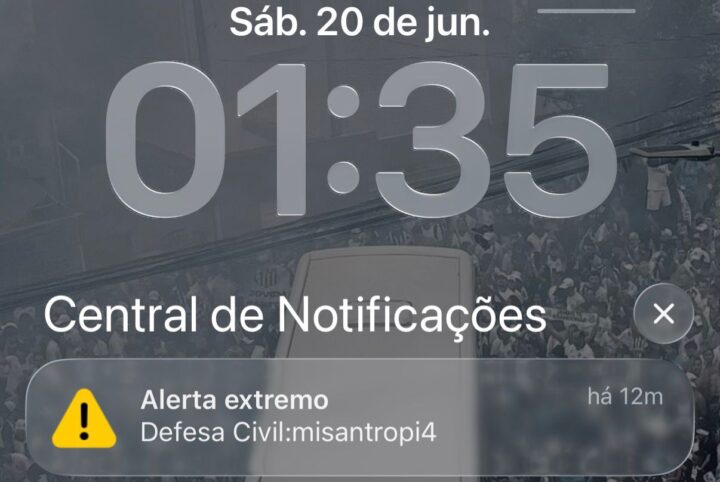 Moradores de Salvador recebem mensagem de ‘alerta extremo’ da Defesa Civil: ‘Misantropia’