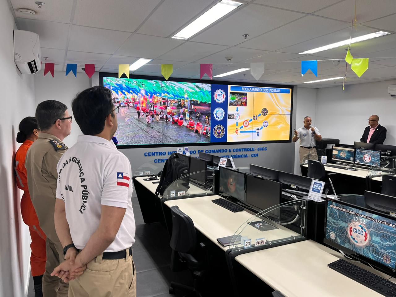 Com 20 instituições, Centro Integrado de Controle é ativado para monitorar São João da Bahia 2026