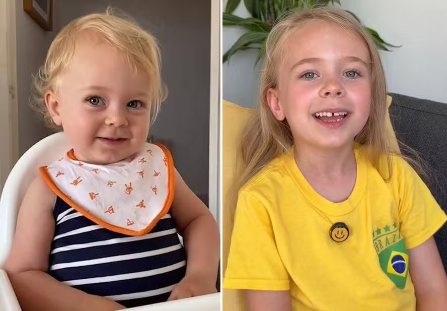 Aos 7 anos, Alice, a menina que viralizou com palavras difíceis, reaparece em vídeo torcendo pelo Brasil