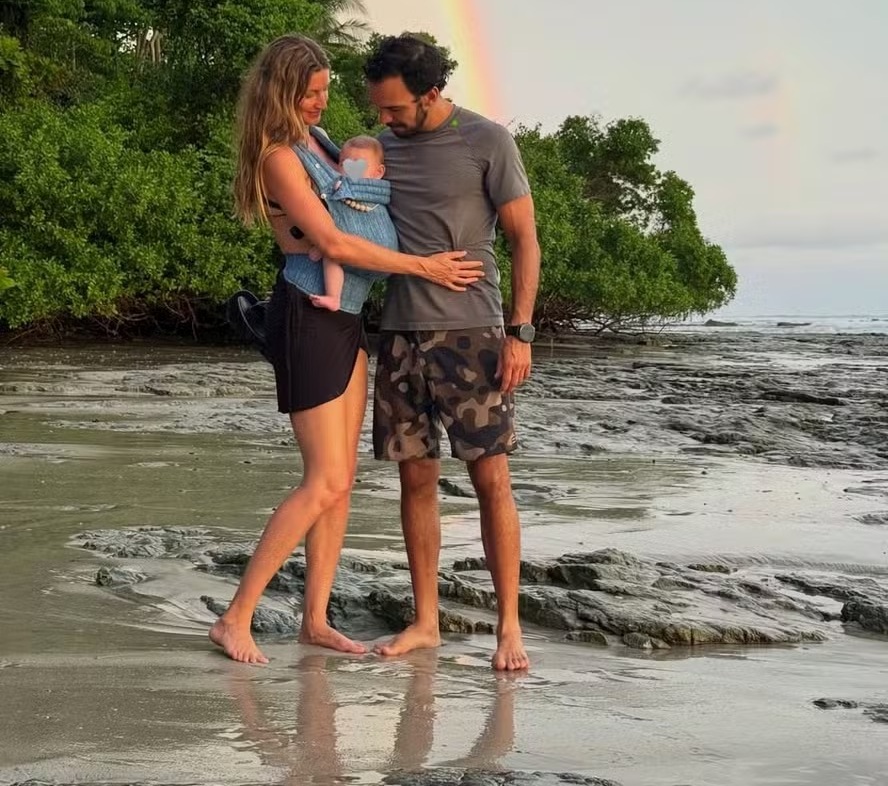 Gisele Bündchen homenageia Joaquim Valente no Dia dos Pais mas ‘esquece’ de Tom Brady