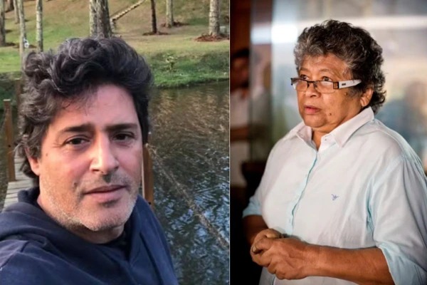 O recado de Marlene Mattos a viúva do ex-paquito Robson Barros que morreu após luta contra câncer