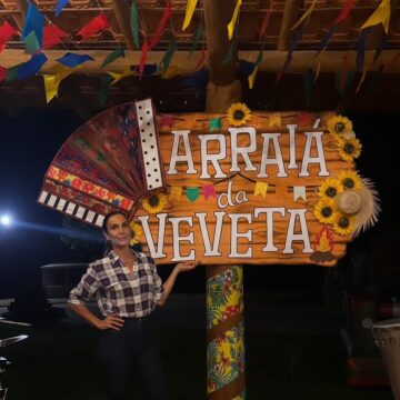 Arraiá da Veveta: Ivete Sangalo compartilha registros de São João nas redes sociais
