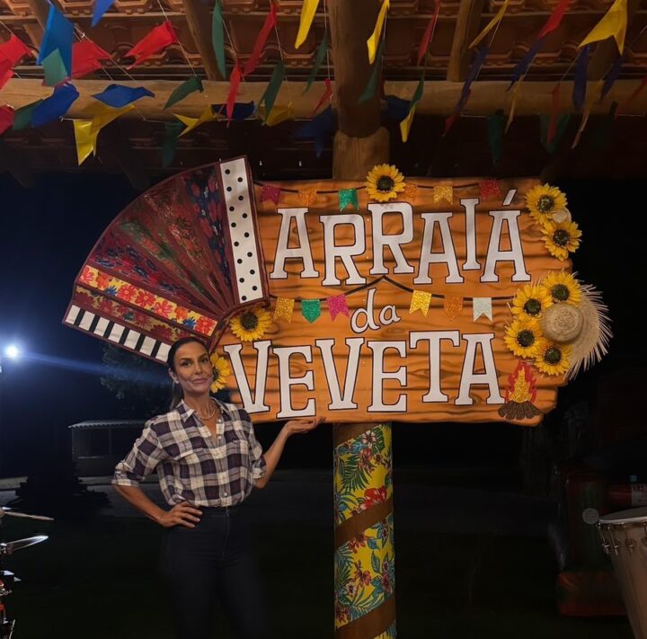 Arraiá da Veveta: Ivete Sangalo compartilha registros de São João nas redes sociais