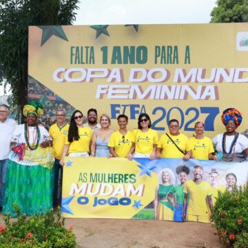Bahia dá início à contagem regressiva para a Copa do Mundo Feminina de 2027
