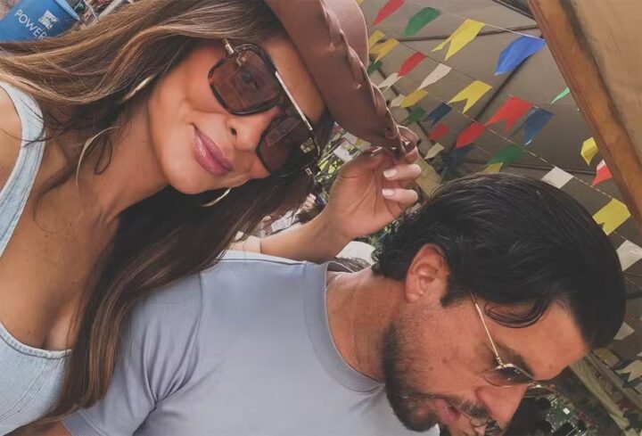 Aos 15 anos, filho de Juliana Paes e Dudu Baptista já tem a mesma altura dos pais; fotos