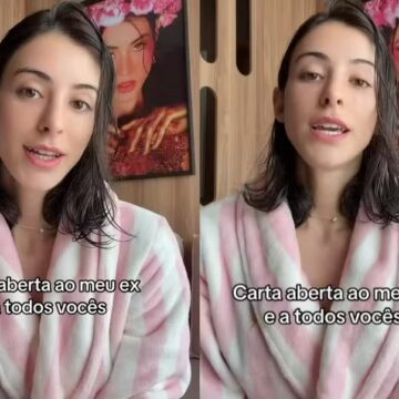 Bella Longuinho publica carta aberta ao ex após acusação de agressão: ‘Não tenho raiva’