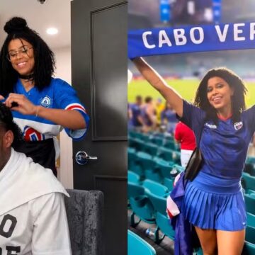 ‘Vozinha abriu essa porta’: trancista de Cabo Verde revela bastidores da Copa