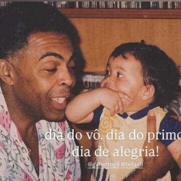 Fran Gil celebra os 84 anos de Gilberto Gil: ‘Cada momento juntos caberia numa eternidade’