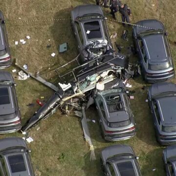 Cinco pessoas morrem após helicópteros colidirem no ar no Rio de Janeiro