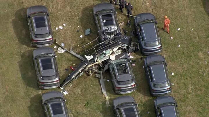Cinco pessoas morrem após helicópteros colidirem no ar no Rio de Janeiro