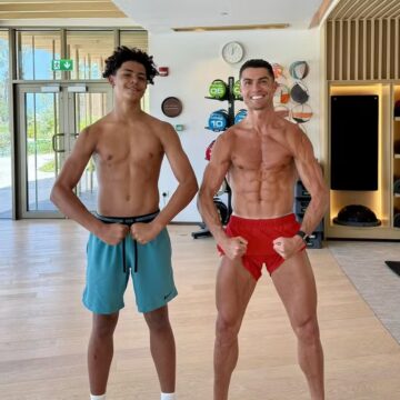 Filho de Cristiano Ronaldo completa 16 anos no dia da estreia do pai na Copa do Mundo