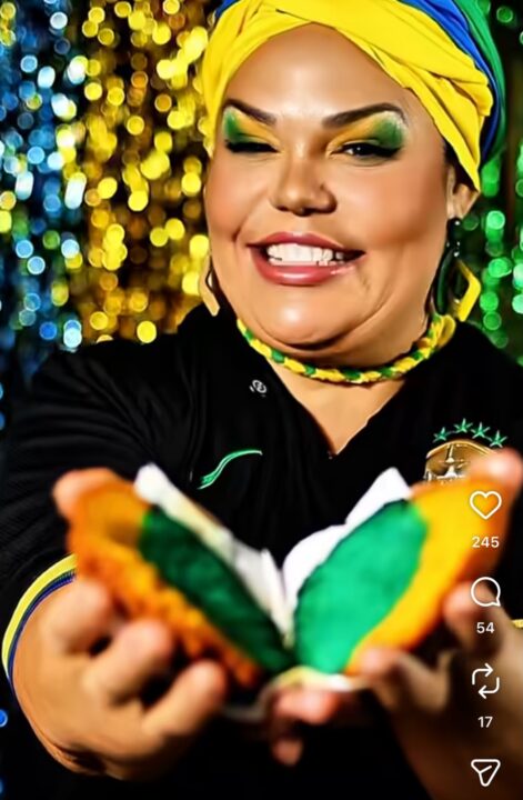 Baiana lança acarajé inspirado na Copa do Mundo em Salvador