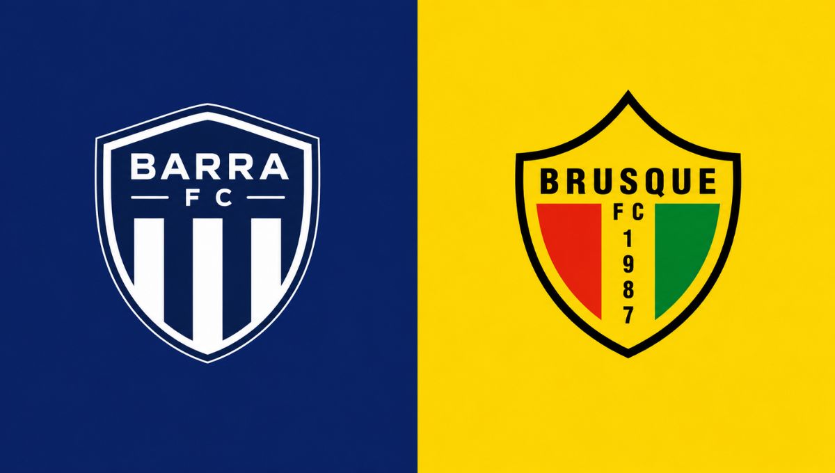 Barra FC x Brusque, onde assistir ao vivo pela Série C em jogo de catarinenses na rodada