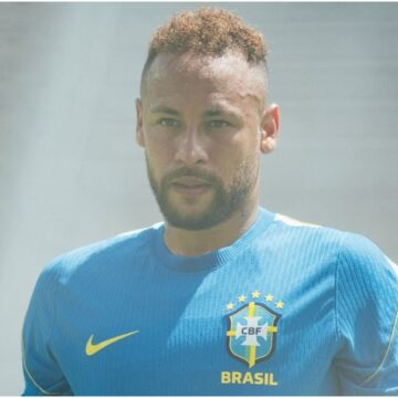 Neymar exibe chuteira com homenagem aos filhos antes de jogo do Brasil na Copa; veja