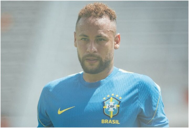 Neymar exibe chuteira com homenagem aos filhos antes de jogo do Brasil na Copa; veja