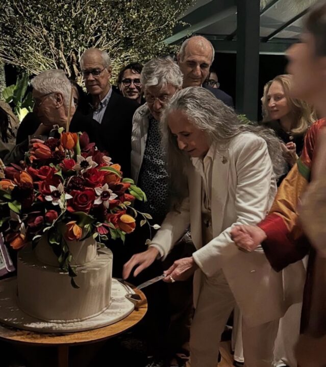 Maria Bethânia celebra 80 anos com festa especial em hotel no Rio de Janeiro; veja fotos