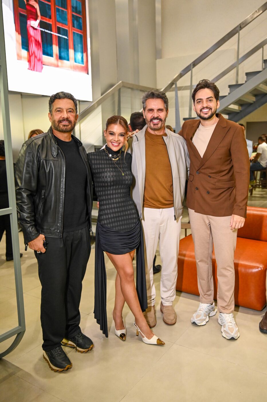 Ueldo Tiara, Gabriela Lyrio, Lula Bezerri e Luiz Henrique 