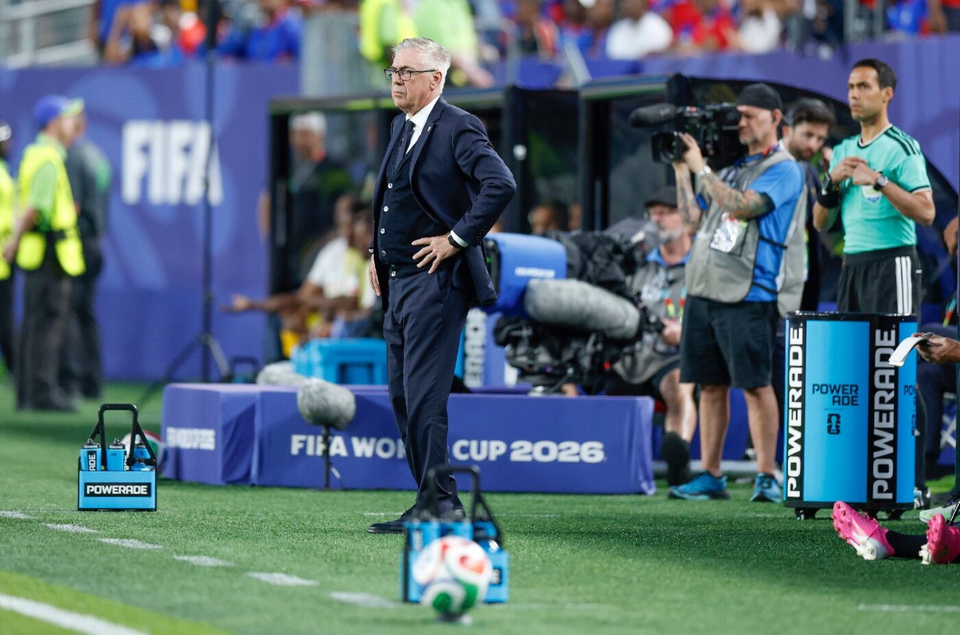 Ancelotti vê melhora do Brasil e espera ter Neymar contra a Escócia