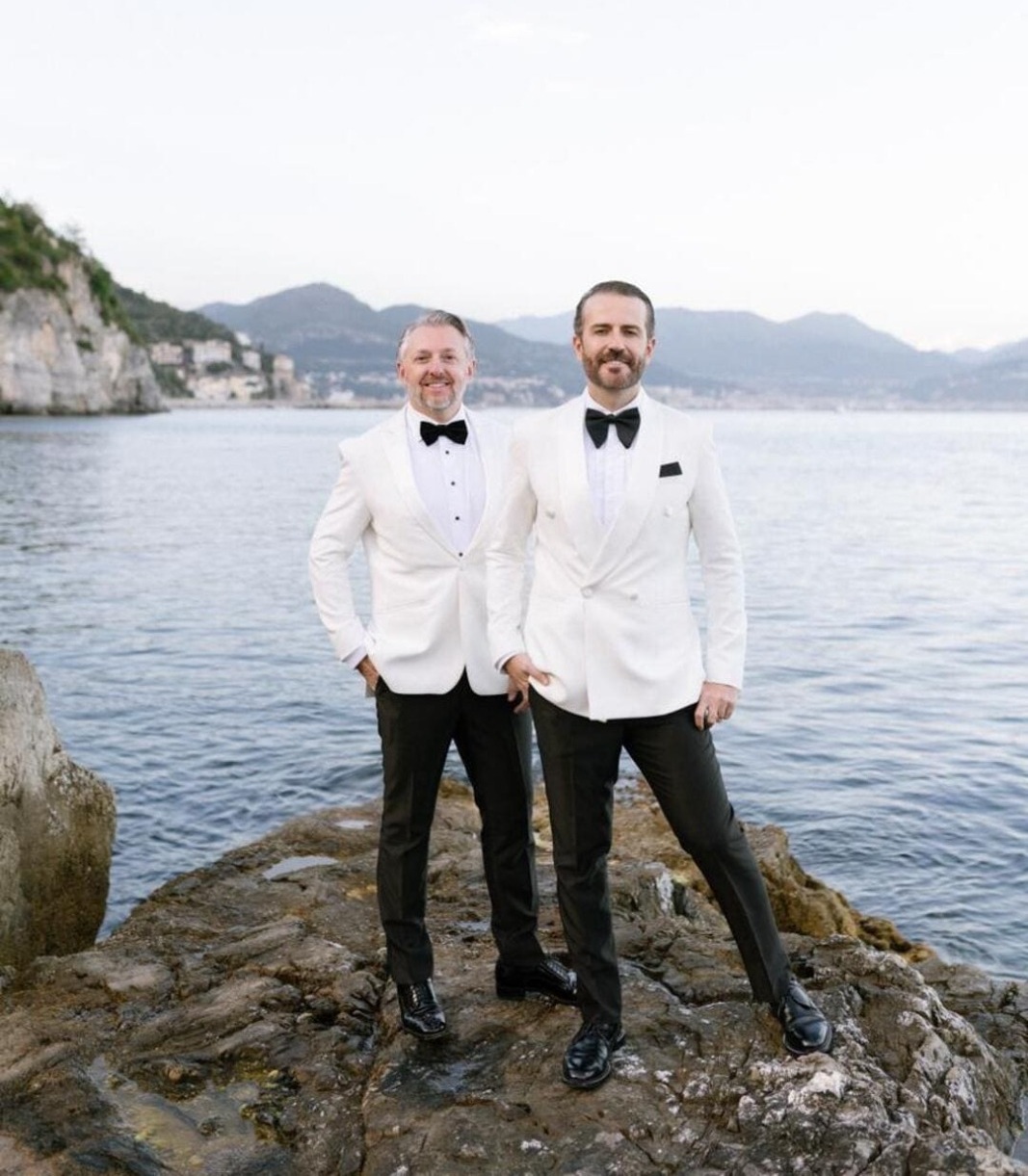 Daniel Mafra e Ivan Wiese celebram 10 anos de união com festa na Costa Amalfitana e Capri