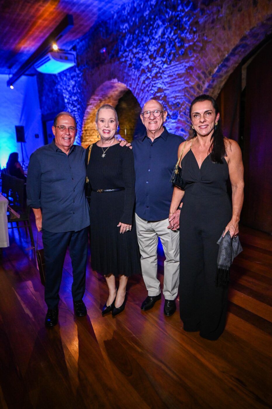 Eugênio Barreto, Viviane Brito, Franklin e Valéria Gomes