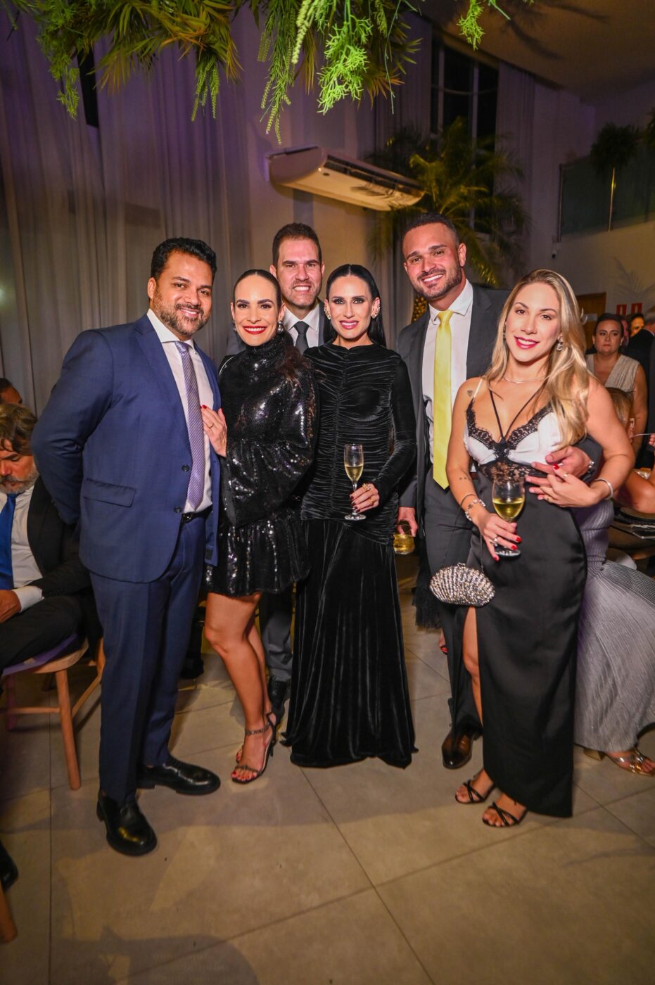 Roterlando Paiva, Jessyka Reis, Binho, Mari Ulm, Pedro Bahia e Ana Gabrielle
