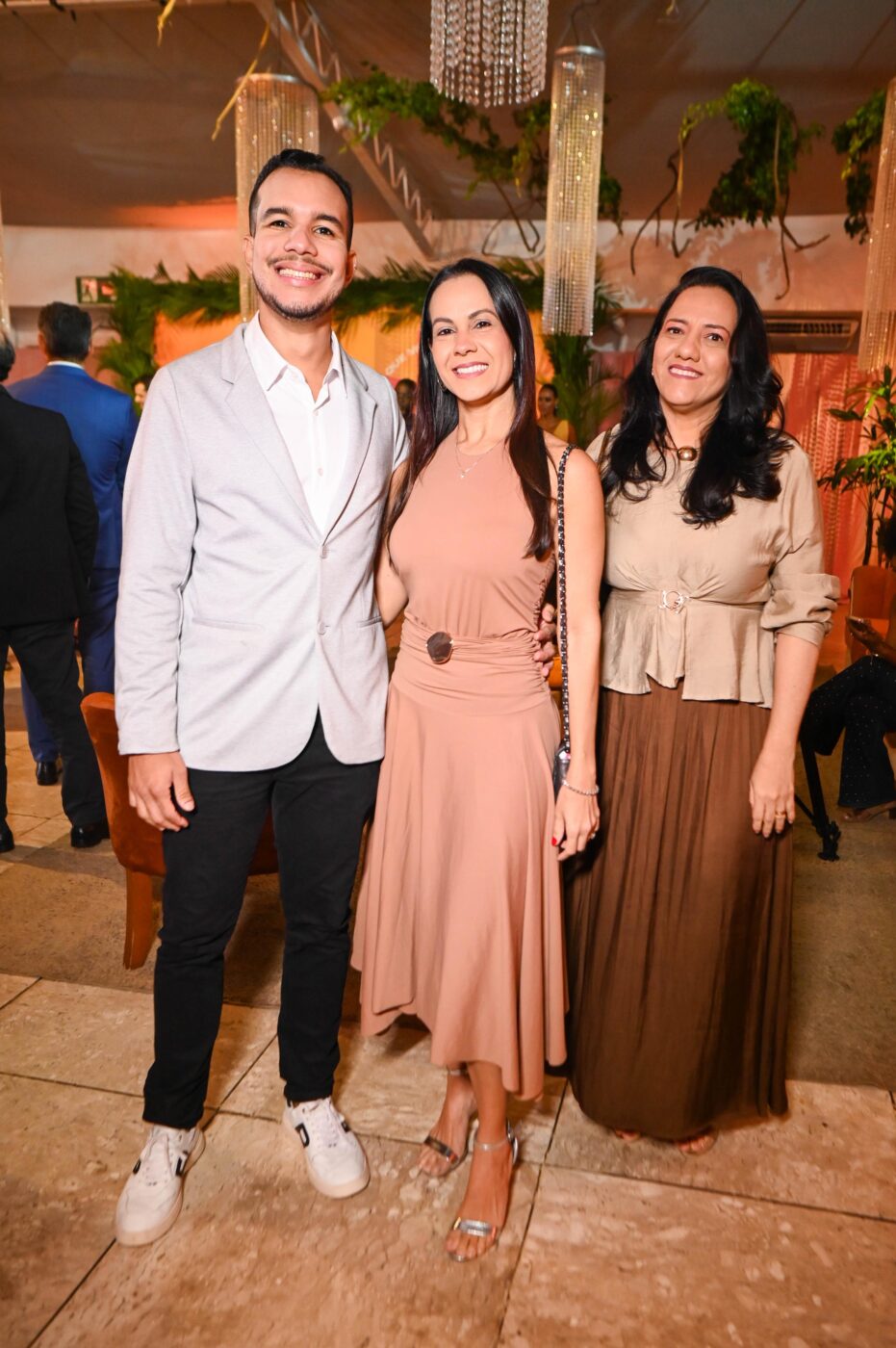 Jean  Barroso, Mariana Suzart e Lidiane Teixeira