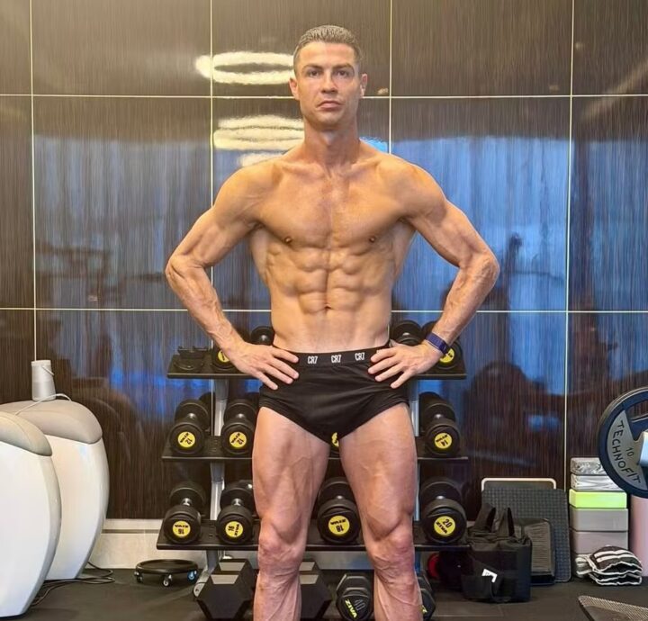 Conheça a rotina de Cristiano Ronaldo para manter a forma aos 41 anos