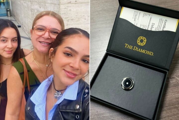 Mel Maia ganha diamante feitos com as cinzas da mãe, que morreu há 6 meses