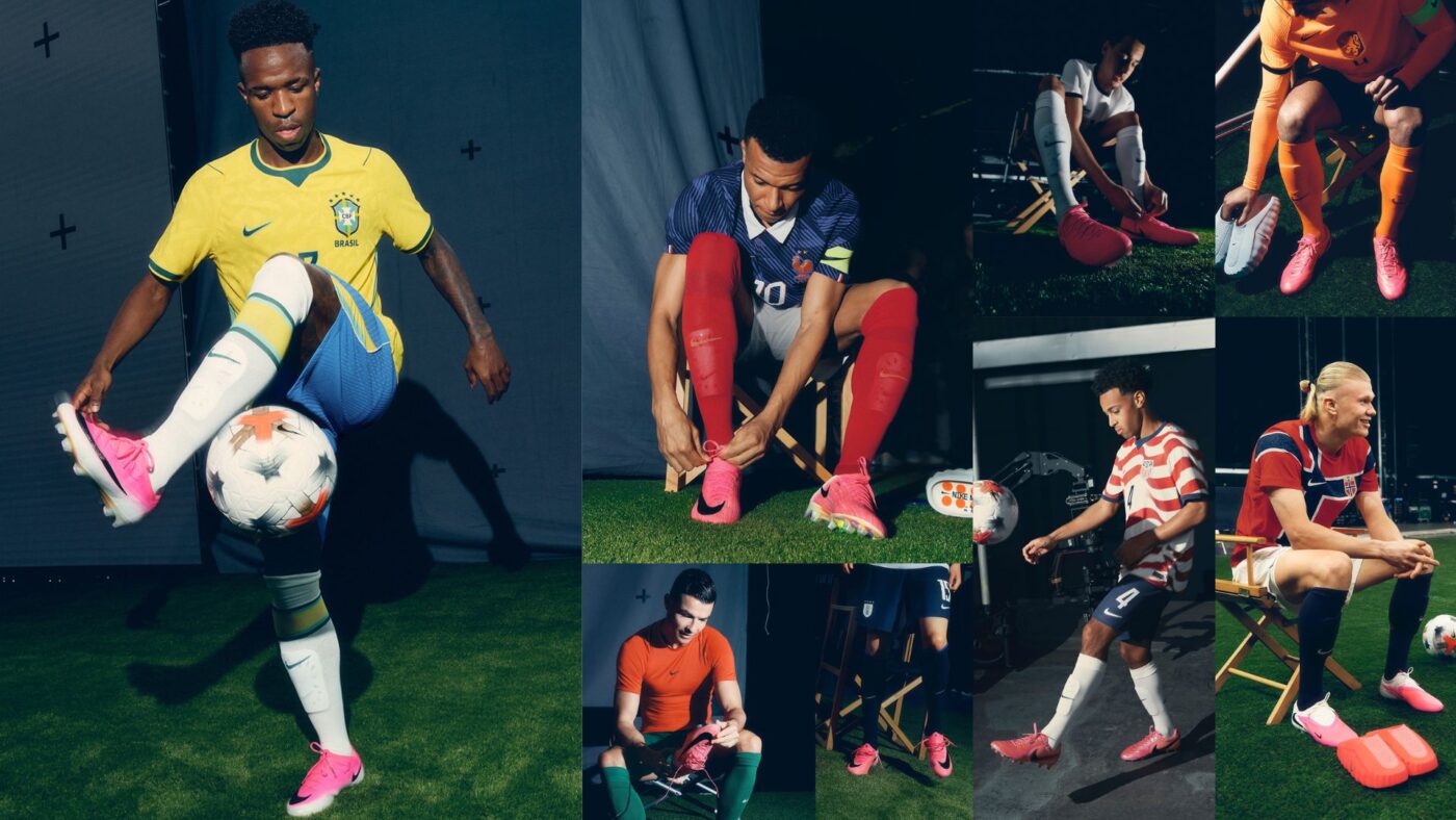 Chuteiras rosa viram tendência na Copa do Mundo de 2026; saiba o motivo