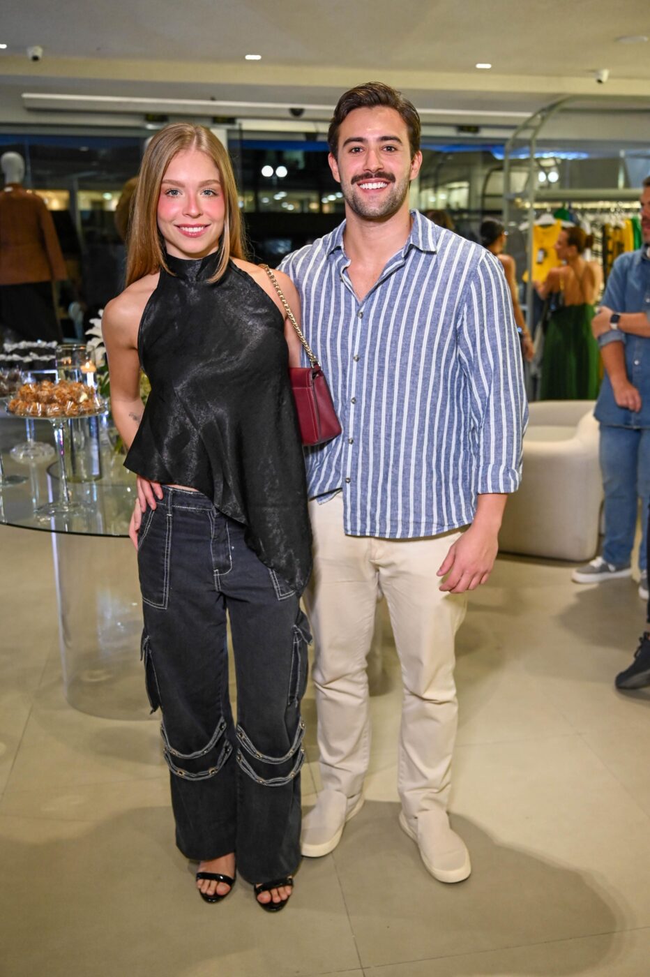 Liz Apenburg e Gabriel Pugliese