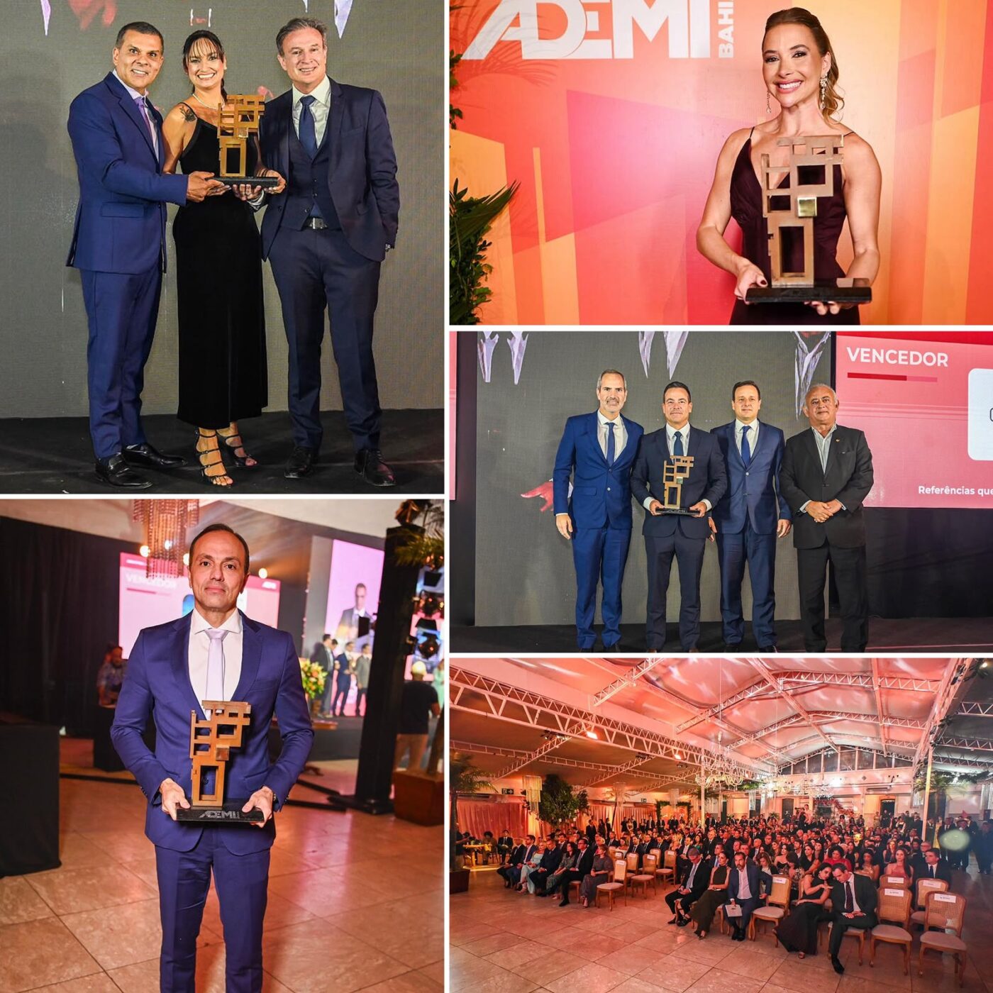 Prêmio Ademi-BA 2026 celebra destaques do mercado imobiliário baiano em Salvador; veja fotos