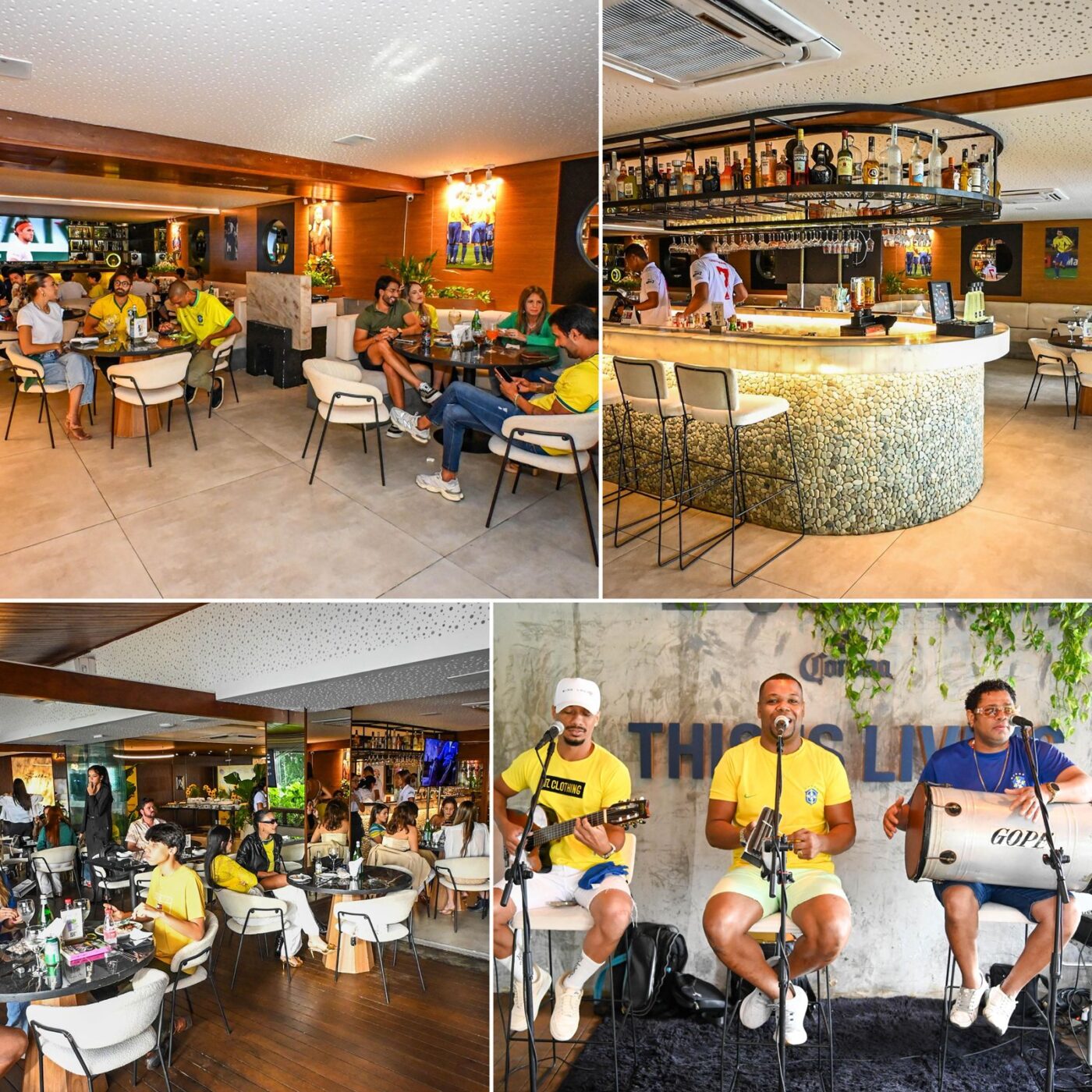 Sette lança arena temática para transmissão da Copa do Mundo em Salvador; veja fotos