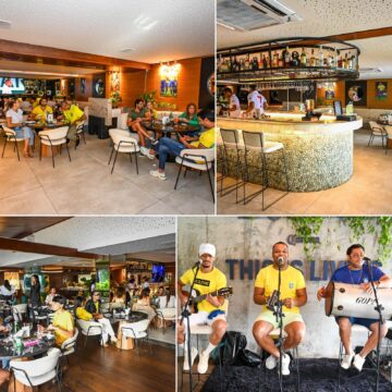 Sette lança arena temática para transmissão da Copa do Mundo em Salvador; veja fotos