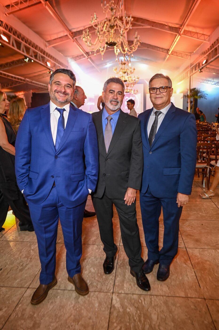 César Gomes, Roberto Teixeira e Affonso Henriques