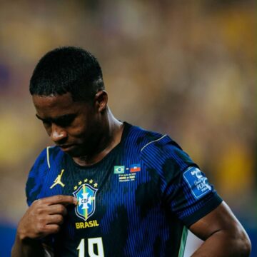 Endrick agradece apoio da torcida após estreia na Copa: ‘Marcado na minha história’