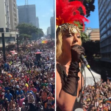 Erika Hilton celebra fim da 6×1 na Parada LGBT e dispara: ‘Veio das mãos de uma travesti preta’