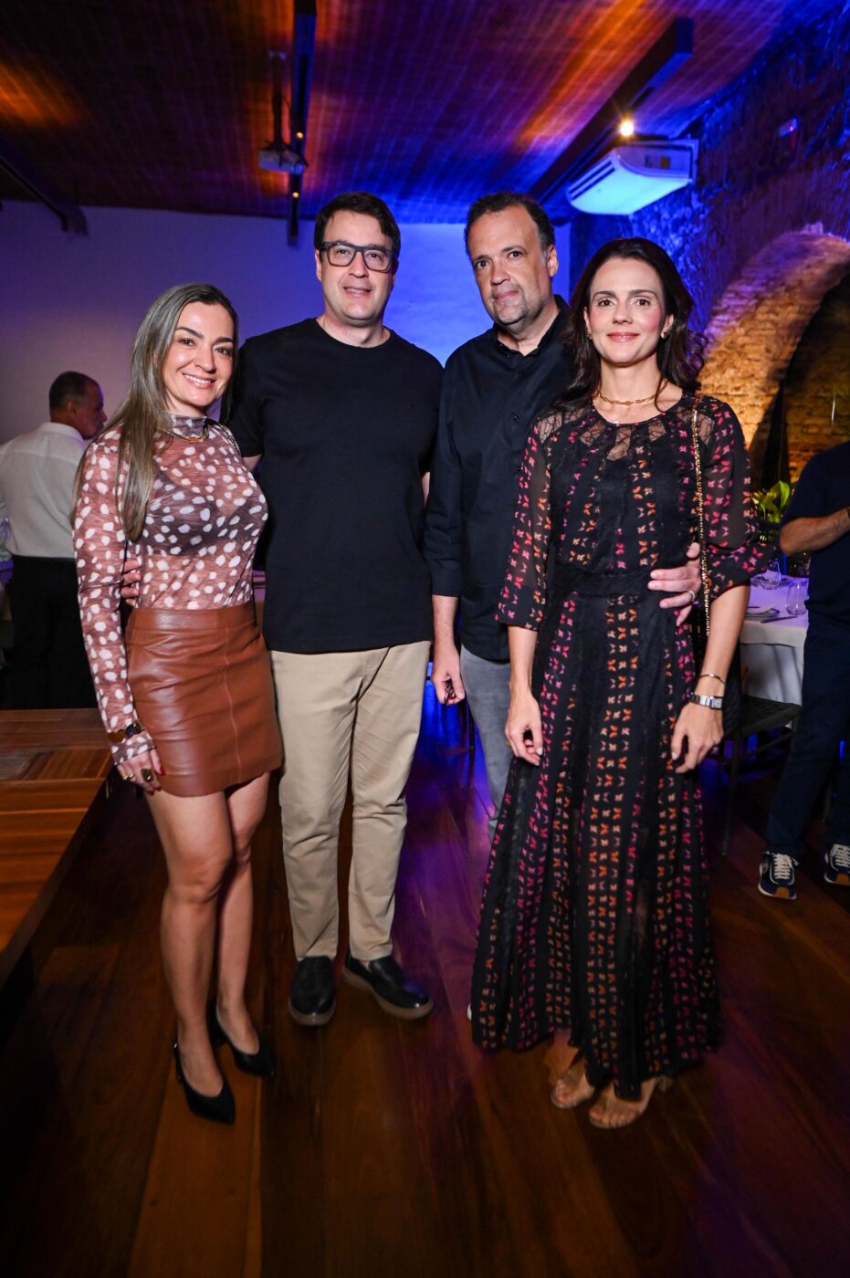 Renata, Rogério Reis, Ricardo Reis e Silvana Carvalho