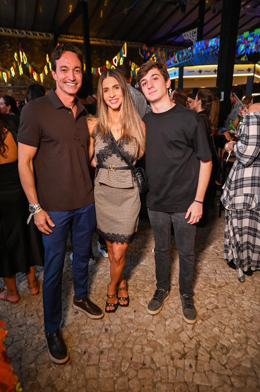 Ricardo Dourado, Verena Ávila e Rafael Dourado