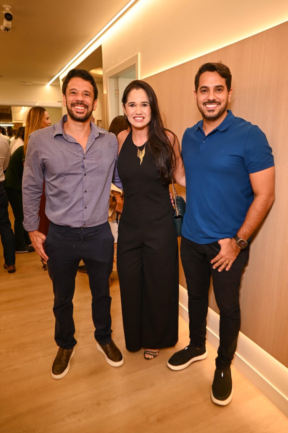 Davi Fonseca, Camila Fonseca e Antônio Rivas