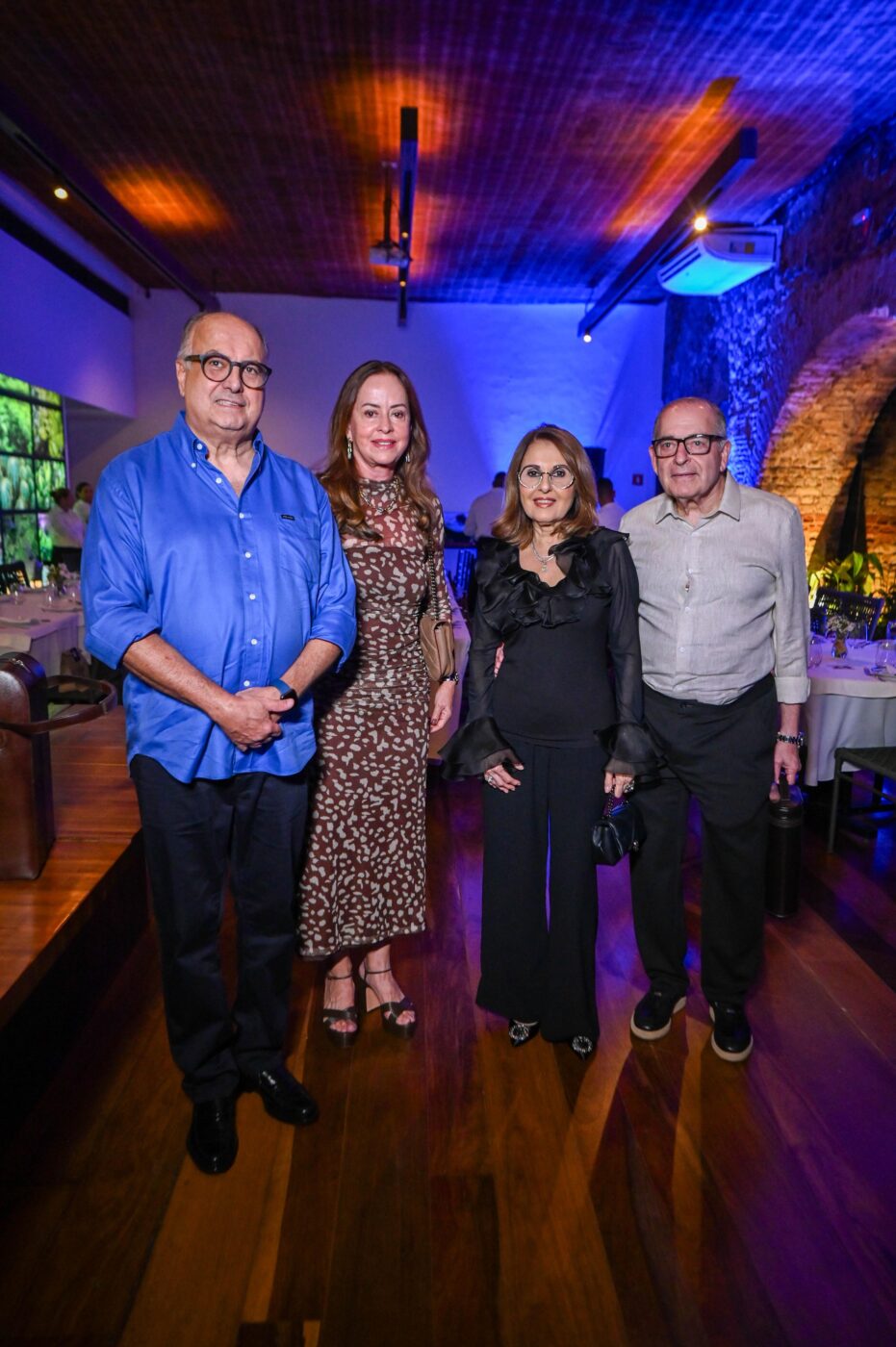 Bel, Célia Silva, Rosário Magalhães e ACM Júnior
