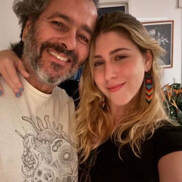 Filha de Marcos Palmeira compartilha foto com o pai: ‘Meu parceiro de verdade’