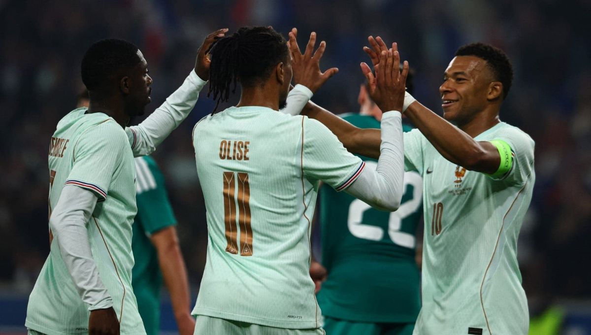 França vence Irlanda do Norte por 3 x 1 com hat-trick de Olise no último teste antes da Copa; veja melhores momentos