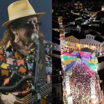 Geraldo Azevedo lota Pelourinho com show de clássicos no São João da Bahia