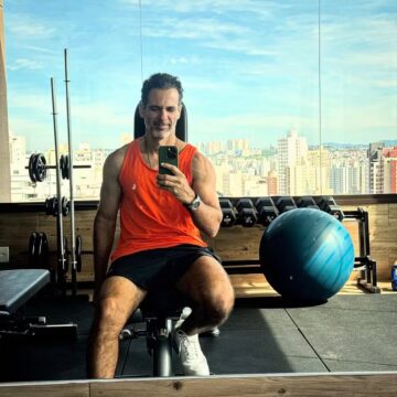 ‘Me sinto melhor hoje do que aos 25’, diz Mouhamed Harfouch após perder 6 kg
