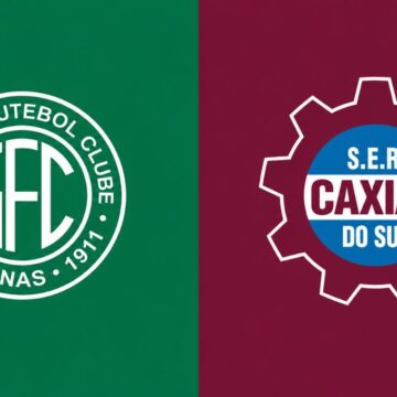 Guarani x Caxias, onde assistir ao vivo pela Série C em confronto direto no alto da tabela