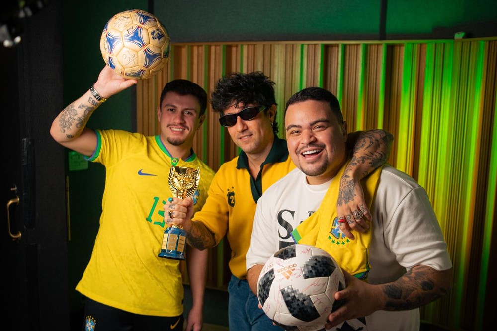 No clima da Copa, neto de Zagallo lança música em homenagem à seleção brasileira