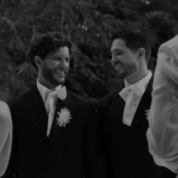 Igor Cosso abre álbum de fotos de casamento com bailarino do ‘Dança dos Famosos’