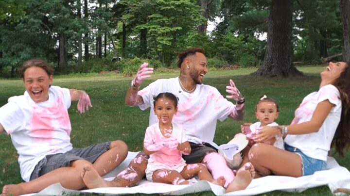 Neymar Jr. brinca sobre ser pai de quatro meninas: ‘Vou endoidar’