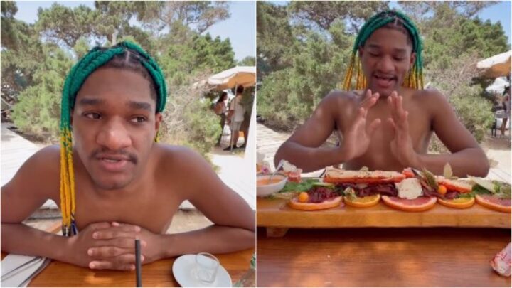 Influenciador baiano relata constrangimento em restaurante de luxo em Ibiza